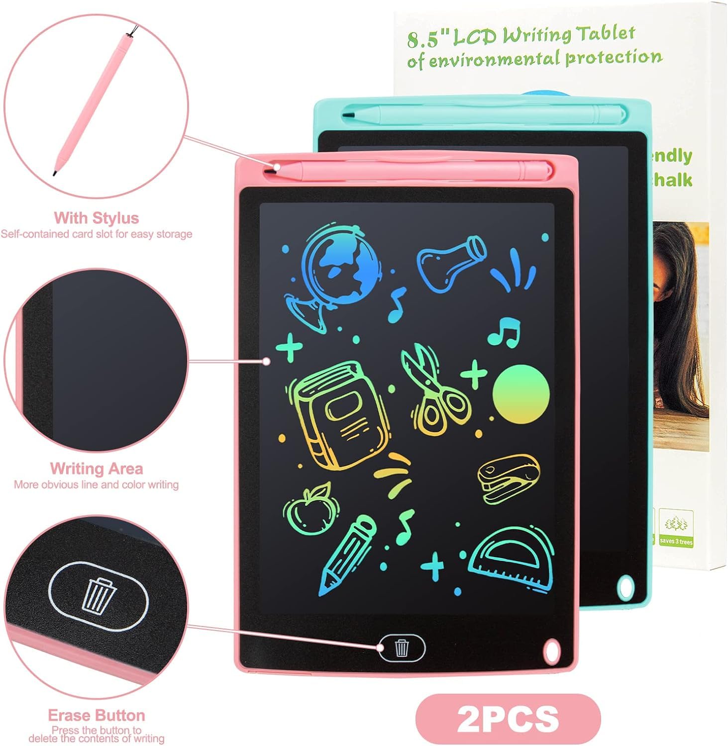 kogabanny colorful drawing pad promotes creative play on the go