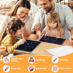 Kogabanny scribble board showing smooth writing motion for kids