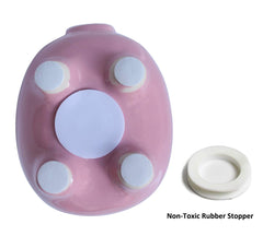 KOHIENWO pink piggy bank in a nursery supports early money habits