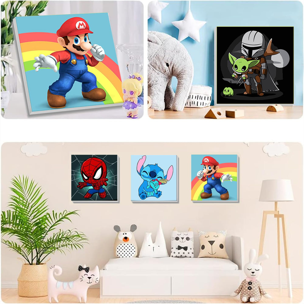 KOJEFCV kids art set—easy steps for beginners