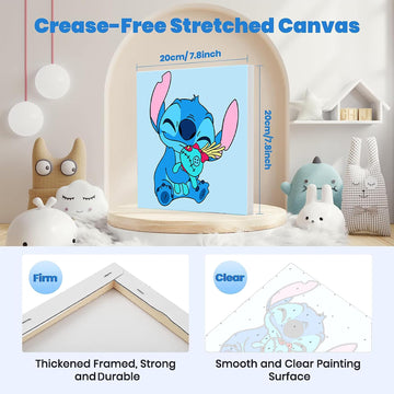 KOJEFCV paints set provides vibrant colors for durable kid artwork