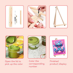 KOJEFCV DIY art kit makes a thoughtful gift for family and friends.