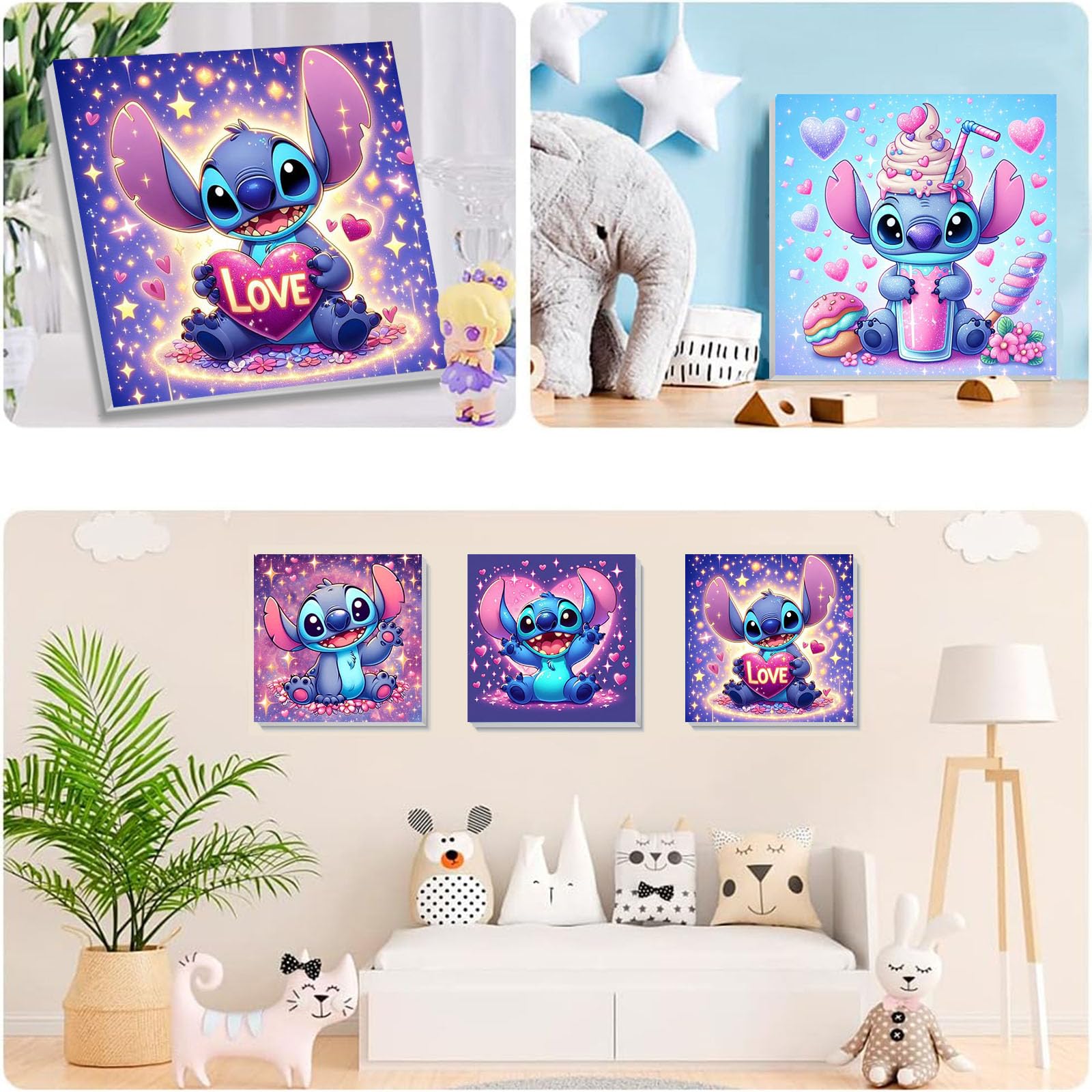 KOJEFCV finished painting on display boosts kid pride and room decor