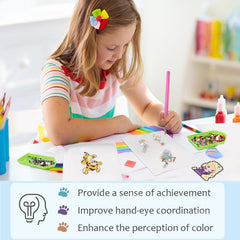 KOJEFCV sparkling diamond stickers for kids add decorative sparkle to cups and books