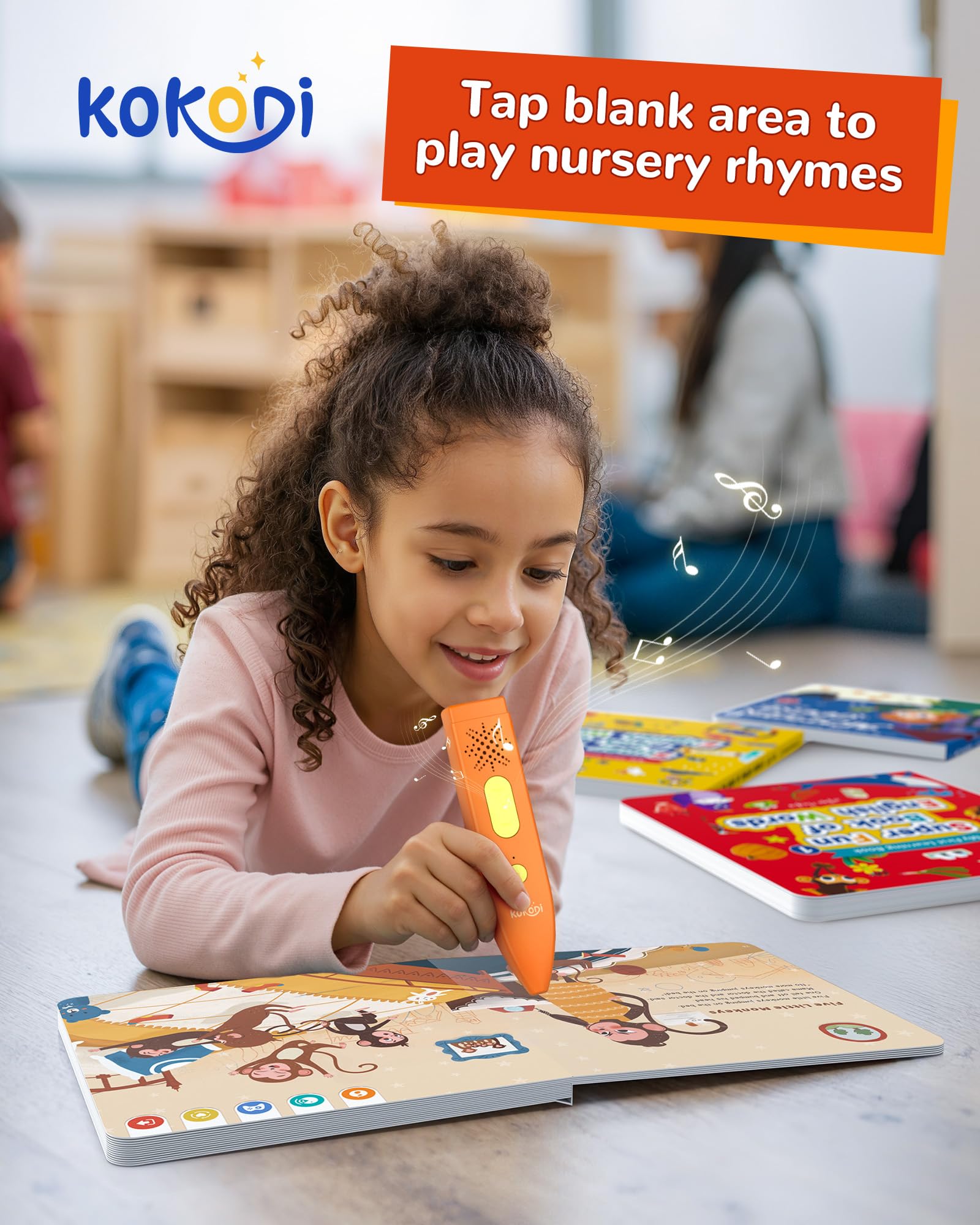 KOKODI product in classroom setting, teachers' endorsed learning tool.