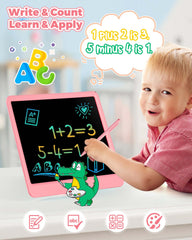 KOKODI educational toy supports spelling, counting, and drawing.