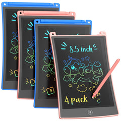 KOKODI 8.5-inch LCD writing tablet in blue and pink for mess-free doodling