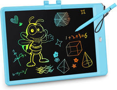 KOKODI LCD writing tablet front view with colorful doodles for kids