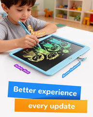 KOKODI tablet features long battery life for countless doodles.