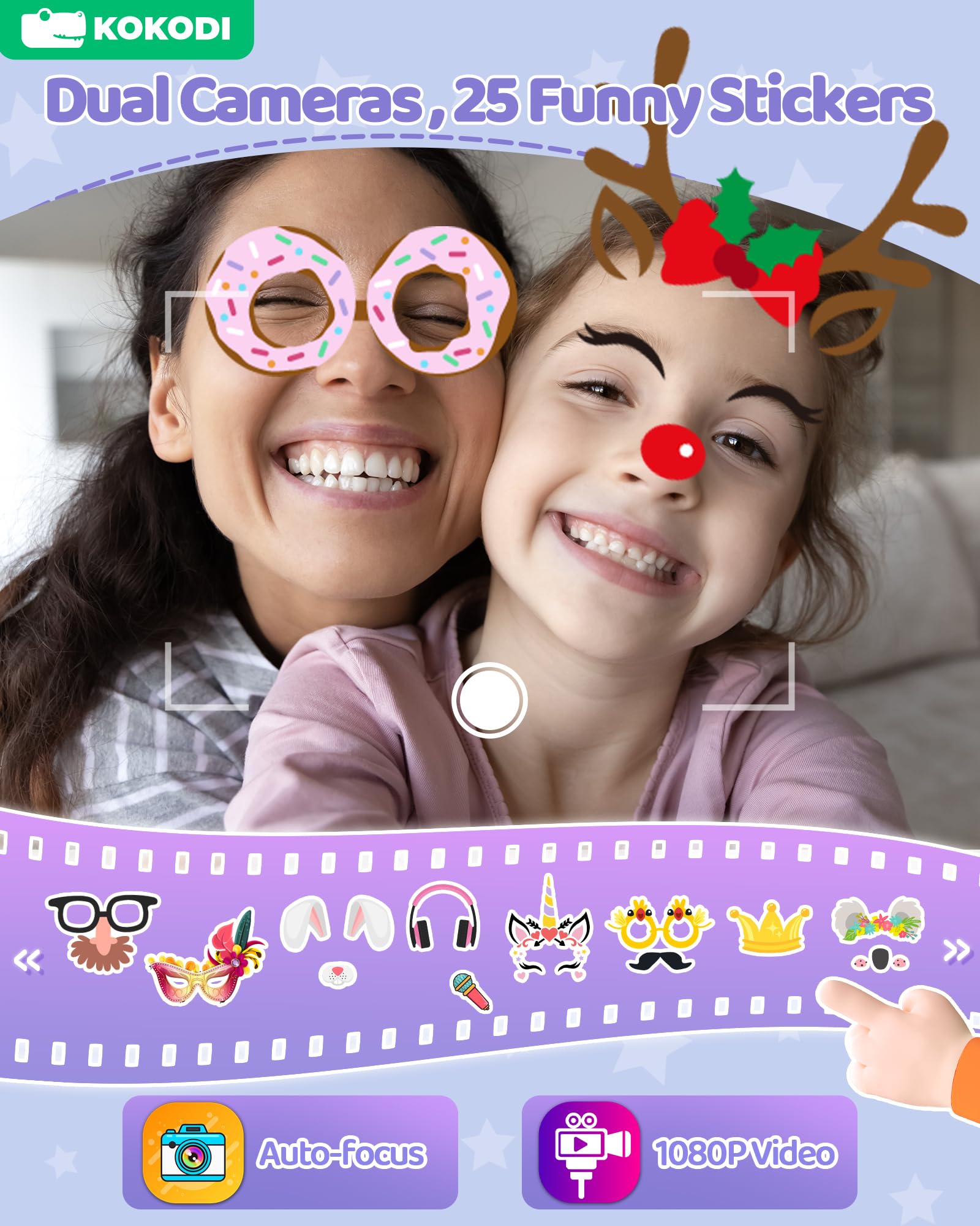 KOKODI preloaded educational puzzle games inviting curious learning moments.