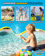 KOKODI SOPPYCID self-sealing design minimizes leakage for mess-free water games.