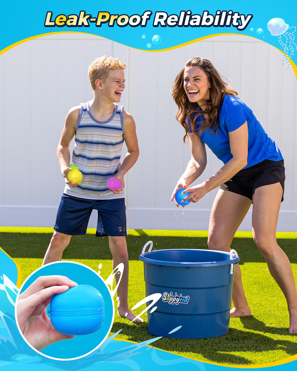 KOKODI tear-resistant silicone balloons offer soft, durable outdoor fun.
