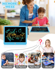 KOKODI travel-friendly doodle board fits into bags for car trips.