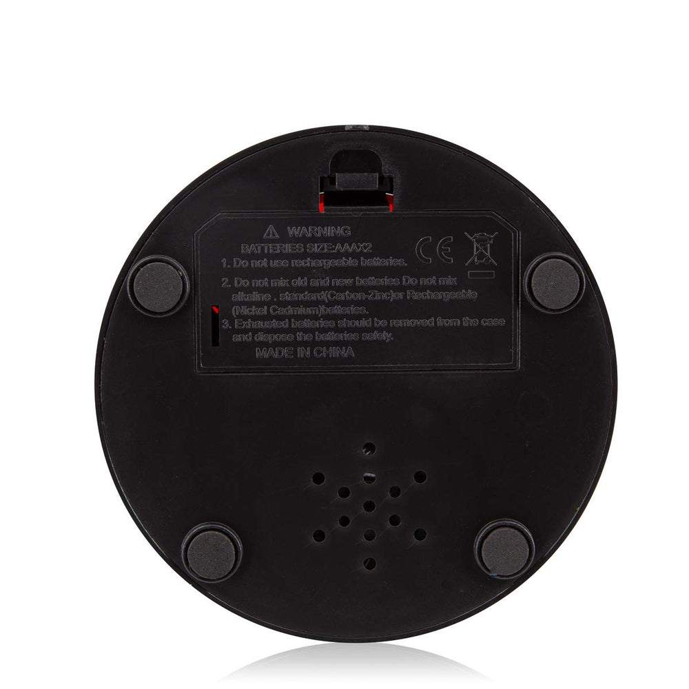 Kole buzzer buttons in use during a casual game night.