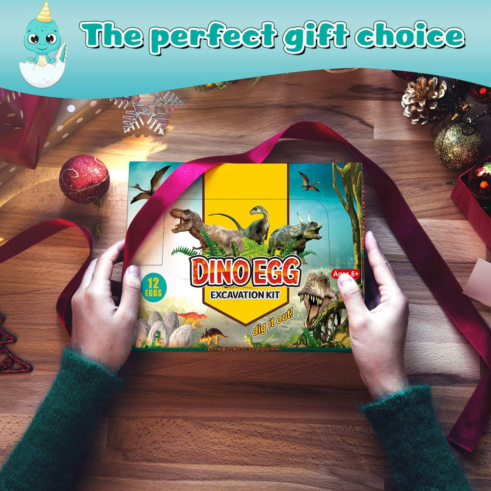Kolegend Dino Eggs Dig Kit interactive play boosts fine motor skills and learning.
