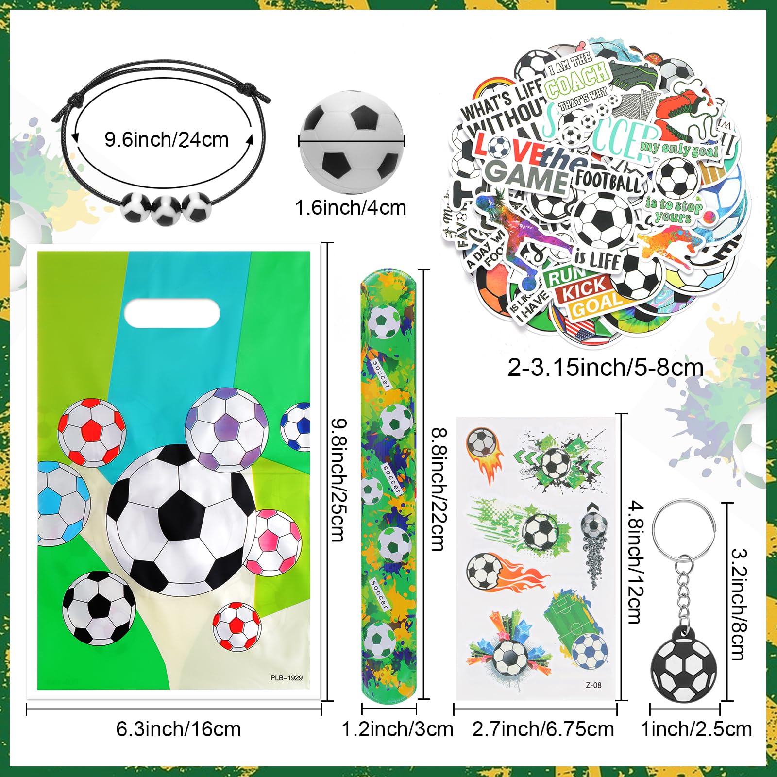 Kolewo4ever mini soccer stress ball relieves tension during game viewing.