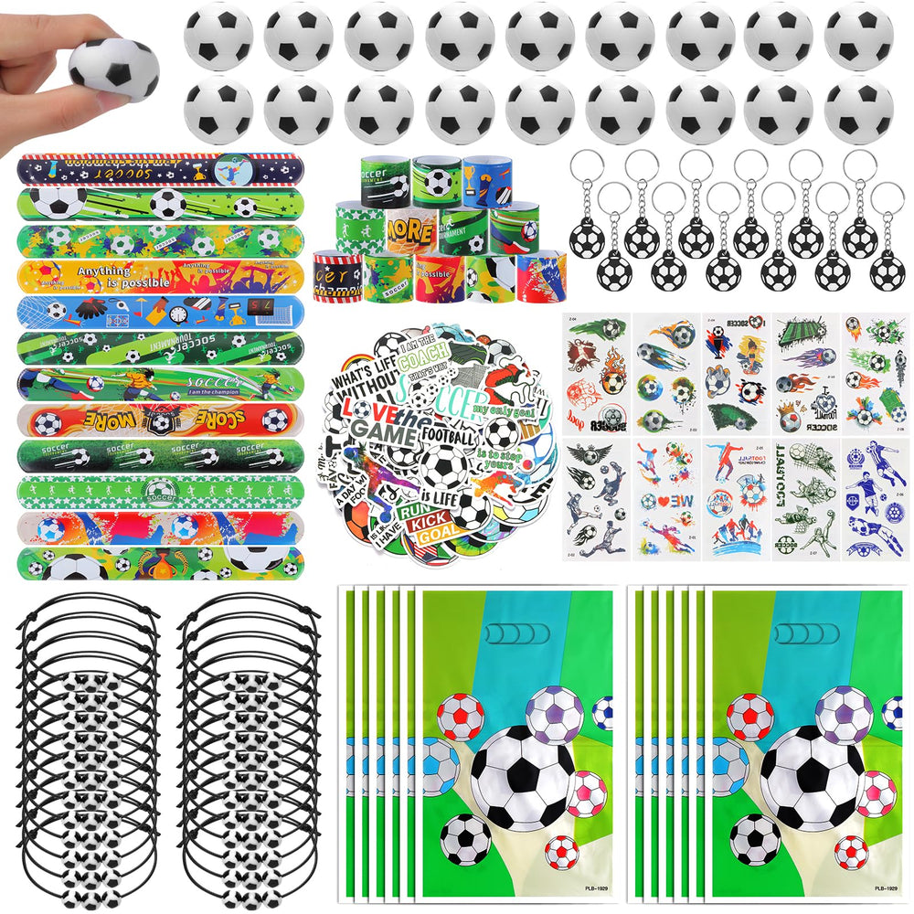 Kolewo4ever soccer party favors set 294 pieces for lively celebrations.