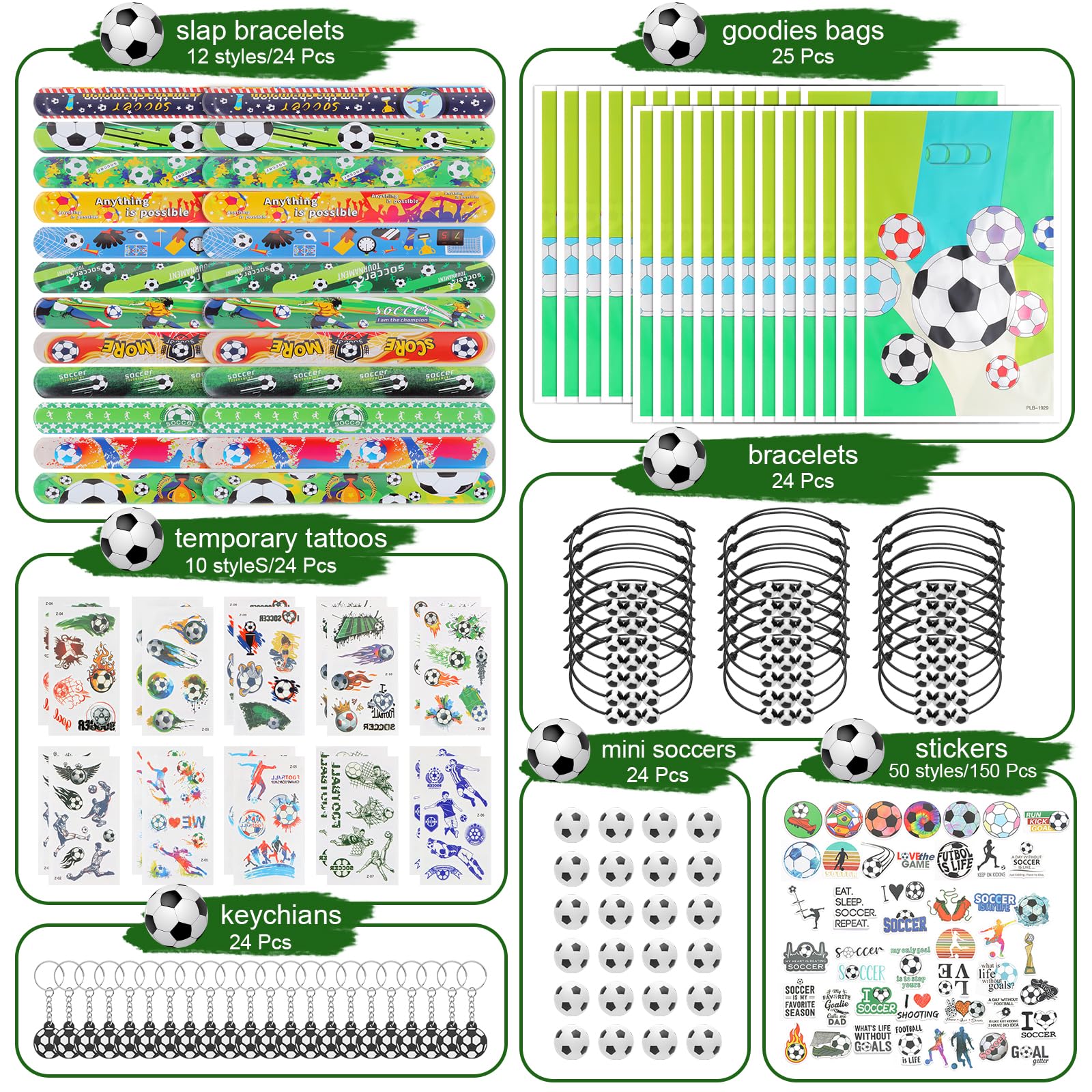 Kolewo4ever soccer slap bracelet is comfortable and eye-catching.