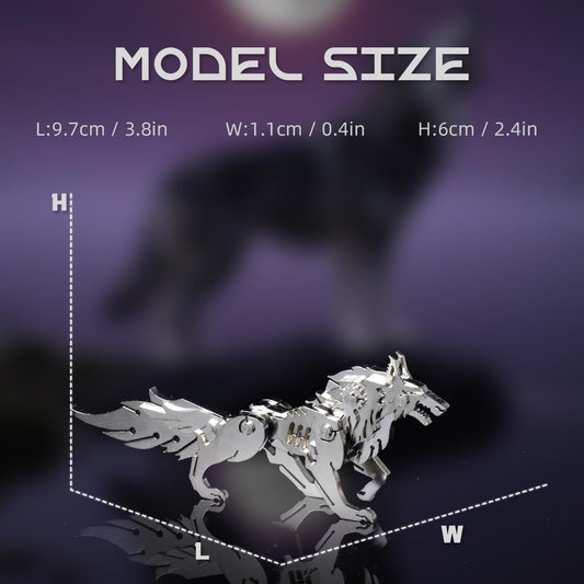 Kolotesame metal puzzle parts with edge-polished pieces for safe assembly