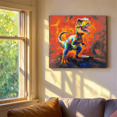 KOMI Dinosaur Paint by Numbers paints deliver vibrant colors for lively scenes.