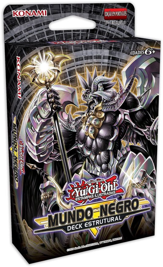 Konami Dark World Structure Deck card spread showing monsters and support for themed combos