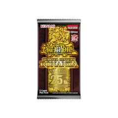 Konami Yu-Gi-Oh Quarter Century Bonanza luxury Secret Rare card signals premium collectibility
