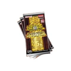 Konami Yu-Gi-Oh Quarter Century Bonanza booster pack artwork emphasizes vibrant imagery