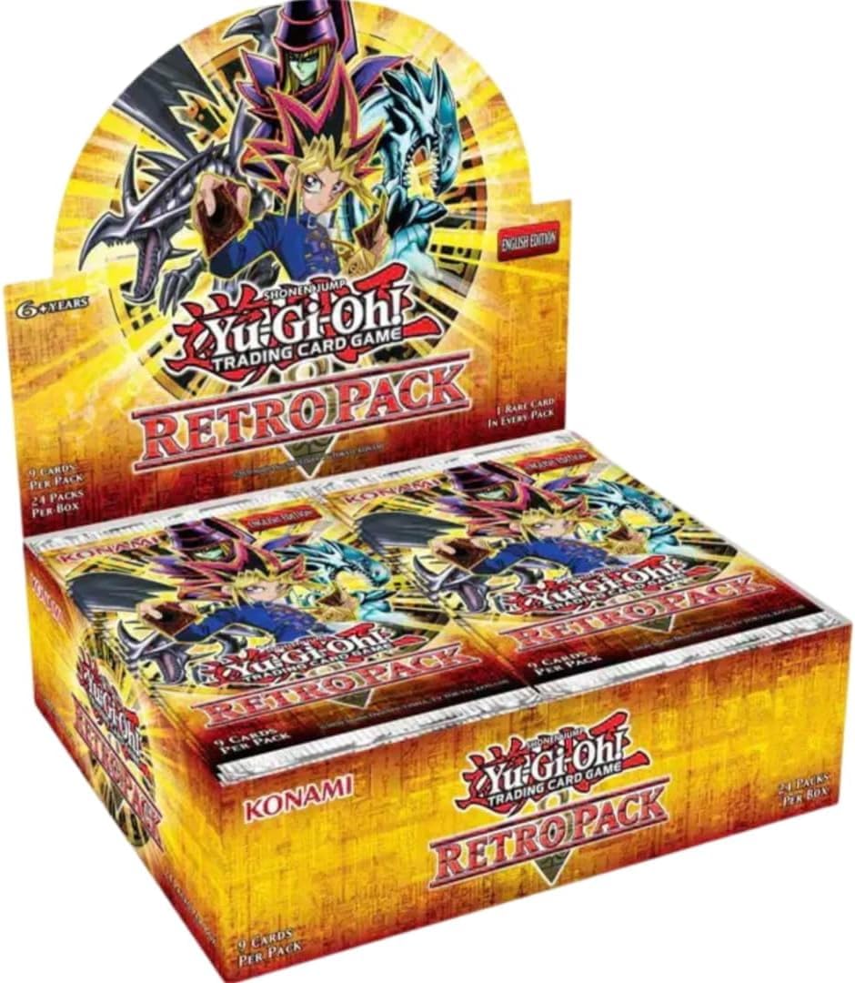Konami Yu-Gi-Oh Retro Pack 2024 gift idea for duelists and collectors.