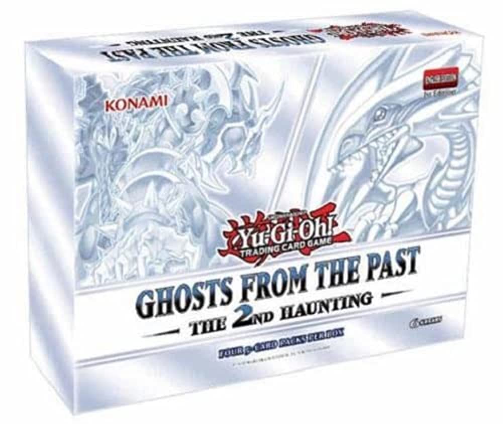 Konami Yugioh Ghosts From the Past The Second Haunting mini booster box front showcases collectible packaging.