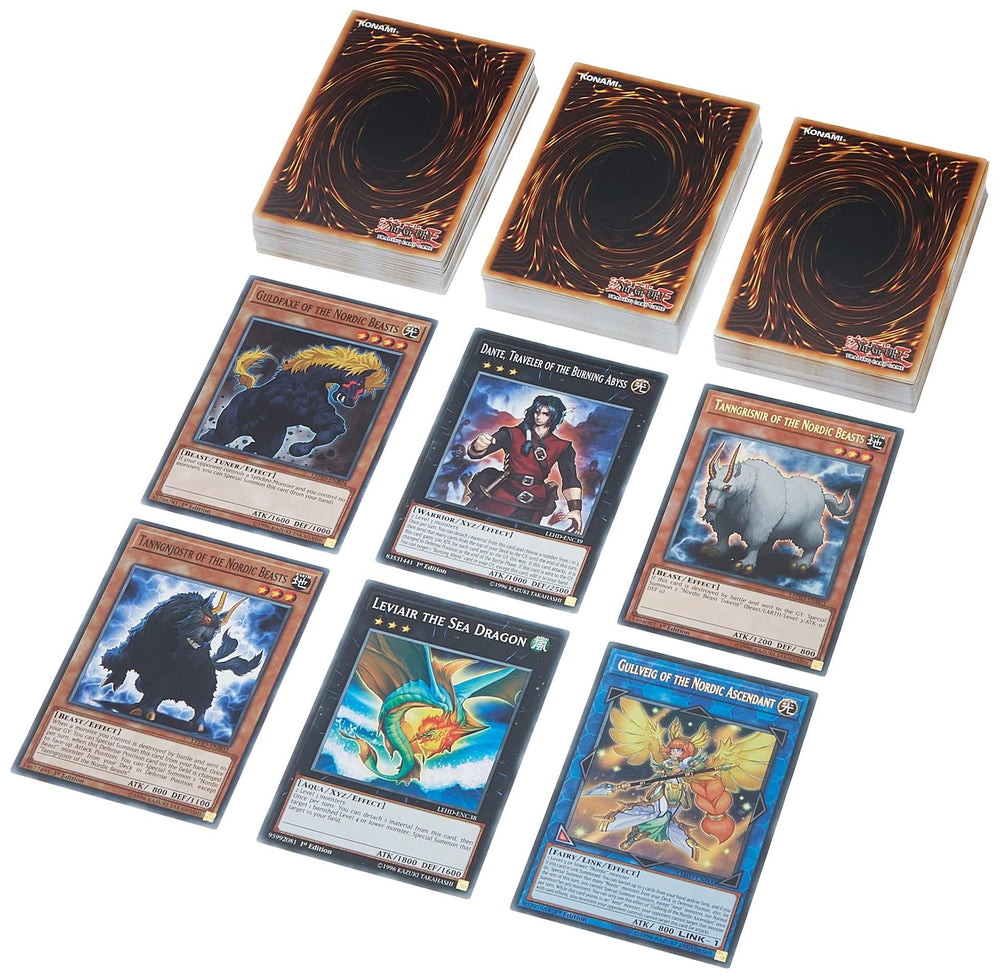 Konami Yu-Gi-Oh Legendary Hero new HERO Link monsters enabling flexible extra plays.