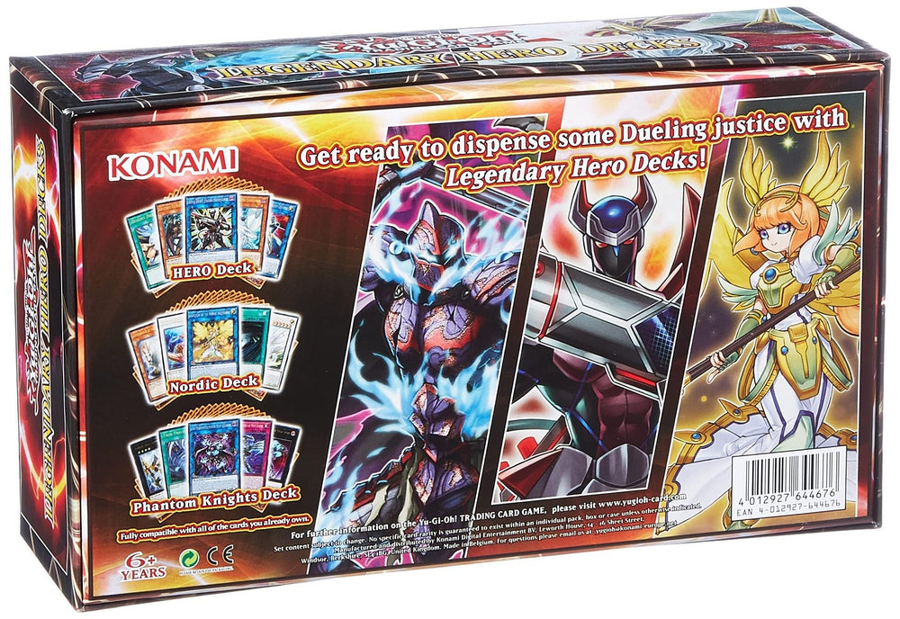 Konami Yu-Gi-Oh Legendary Hero Phantom Knights trap-based comeback potential.