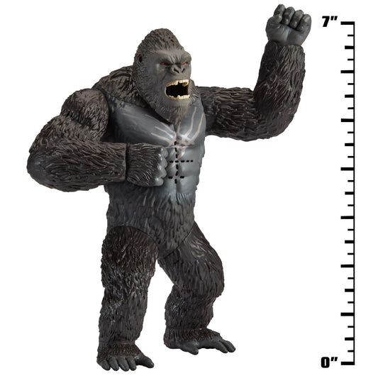 Kong detailed face captures movie-inspired expression for authentic display and reenactments.