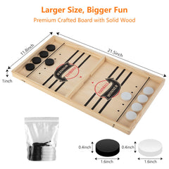 Kongwal Fast Sling Puck Game reinforced elastic bands ensure consistent launches.