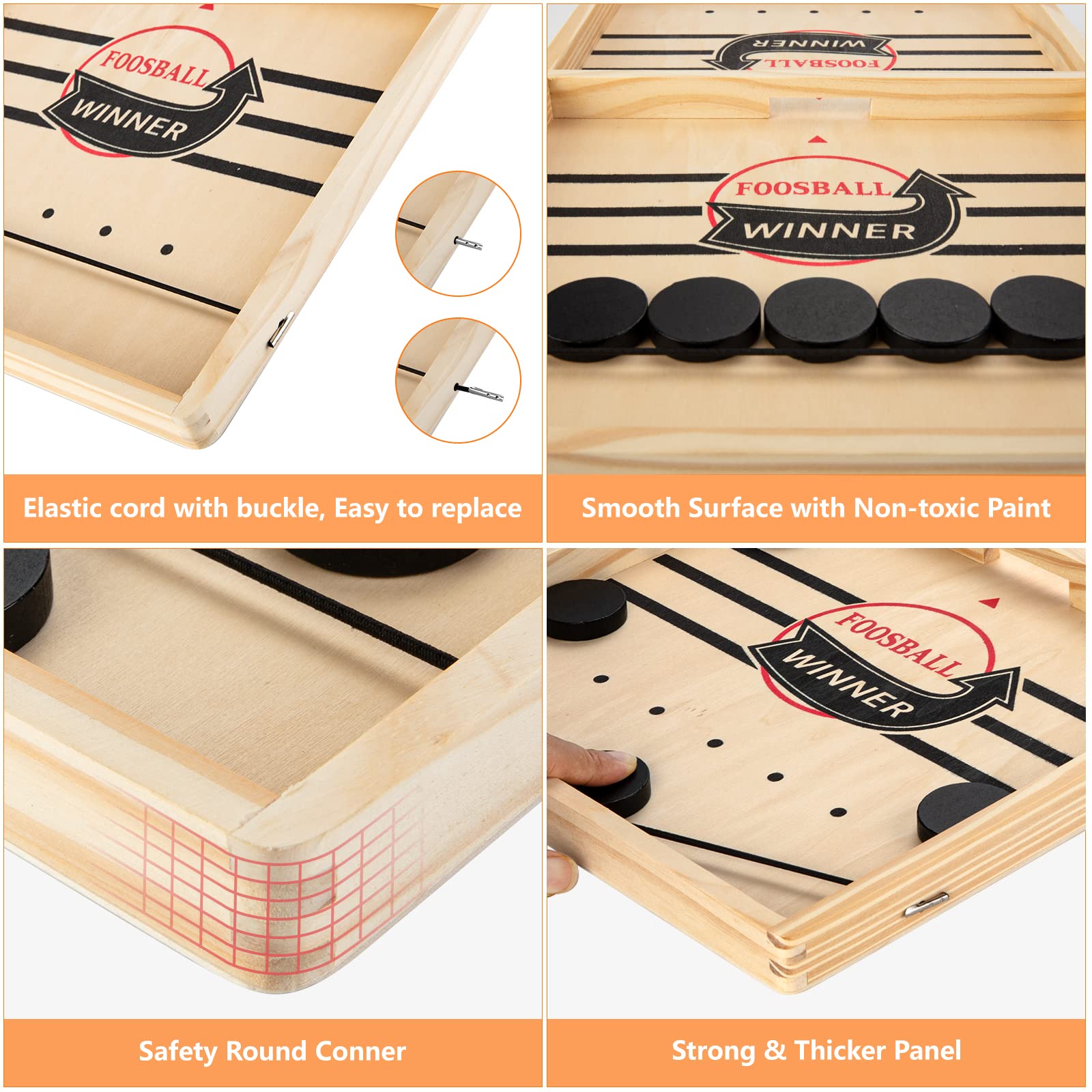 Kongwal Fast Sling Puck Game ideal for travel and on-the-go fun.