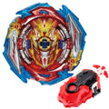 Konikiwa Bey Battling Launcher demonstrates left-right spin for dynamic duels.