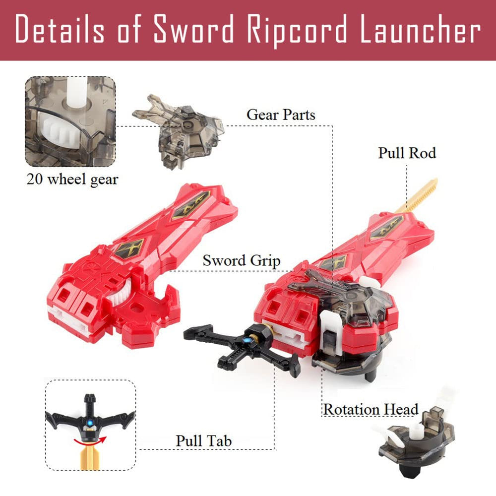 Konikiwa Bey Burst Launcher Set suitable for friends and tournament play.