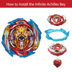 Konikiwa DB left-right spin launcher enables versatile rotation during play.