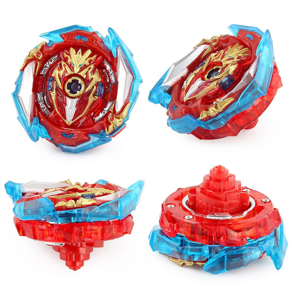 Konikiwa Infinite Achilles top burst launcher in red for high-energy battles.