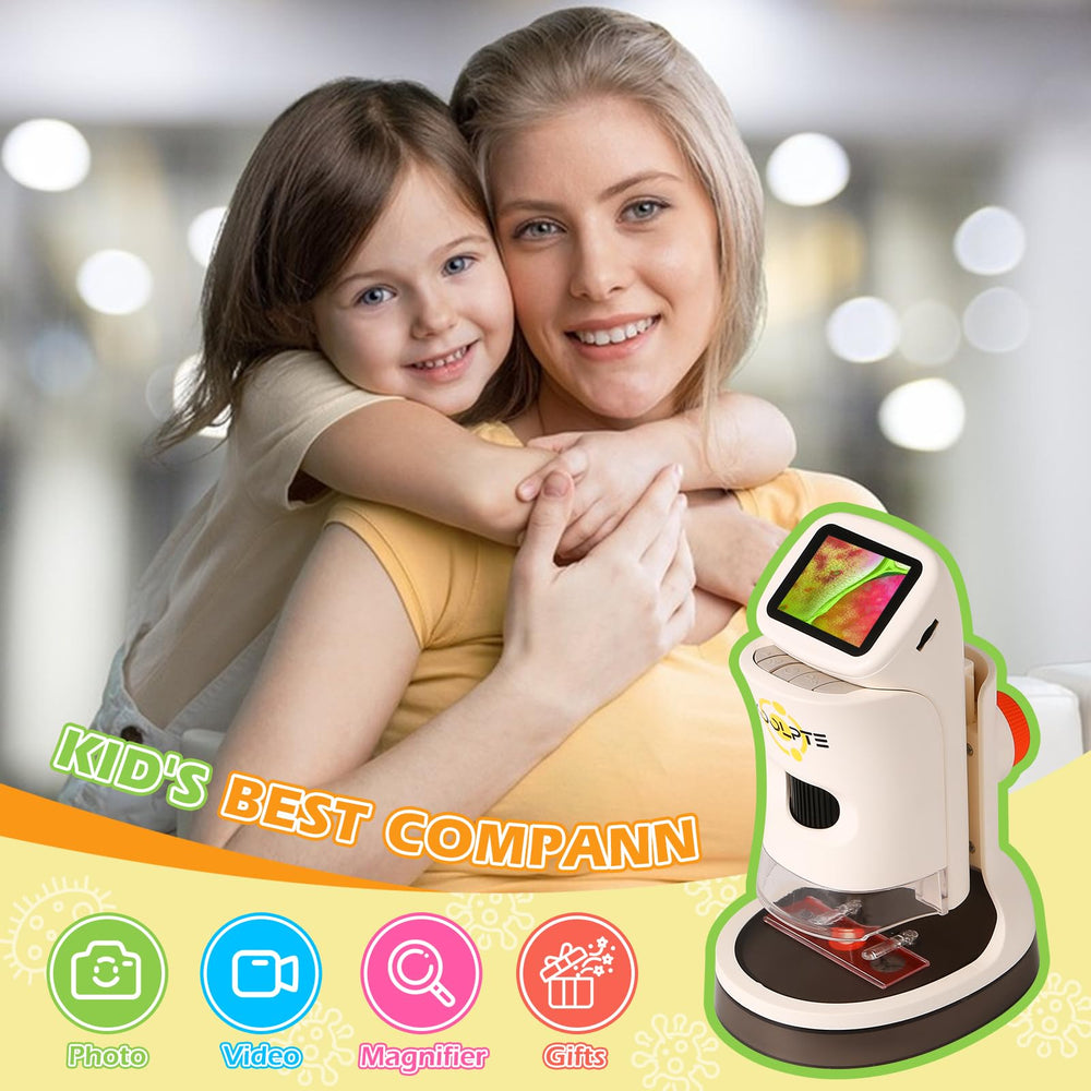 Koolpte Kids Microscope as an educational toy inspires curiosity and STEM learning