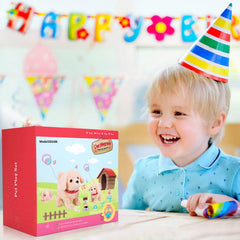 Koonie talking plush golden retriever soft plush exterior for cuddly fun.