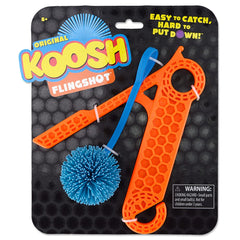 Koosh Flingshot easy-to-catch design boosts play sessions for kids.