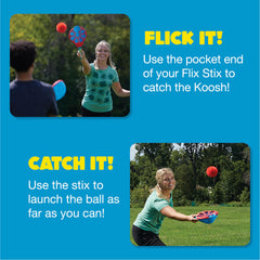 Koosh Flix Stix Head-to-Head invites friendly competition