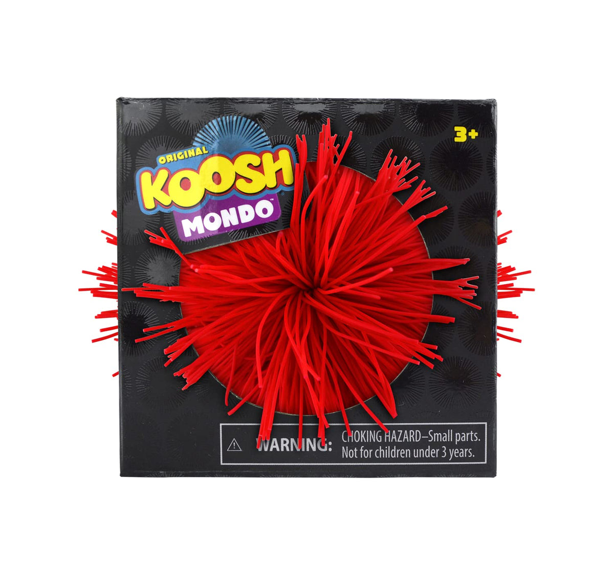 Koosh Mondo Ball full view in vibrant colors for versatile indoor-outdoor play
