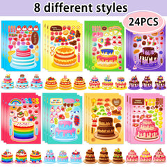 Kopokita face stickers for kids sheet 2 supports fun party activities