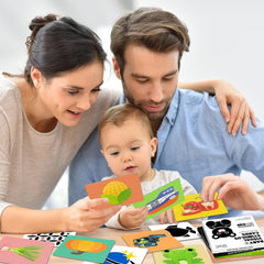 Kopokita gift-ready newborn flashcards offer a thoughtful developmental gift.