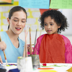 Kopokita Kids Art Smock is BPA-free and quick-drying for busy kids.