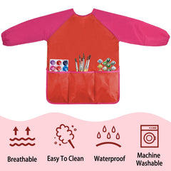 Kopokita Kids Art Smock in toddler size for ages 2 to 6.
