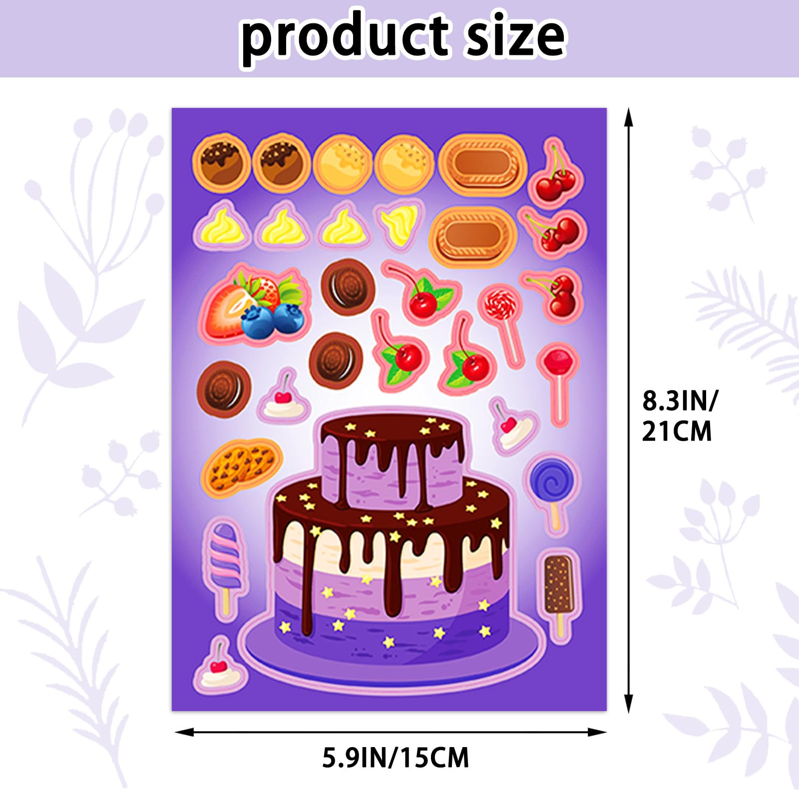 Kopokita kids craft sticker sheets sheet 3 for imaginative art projects