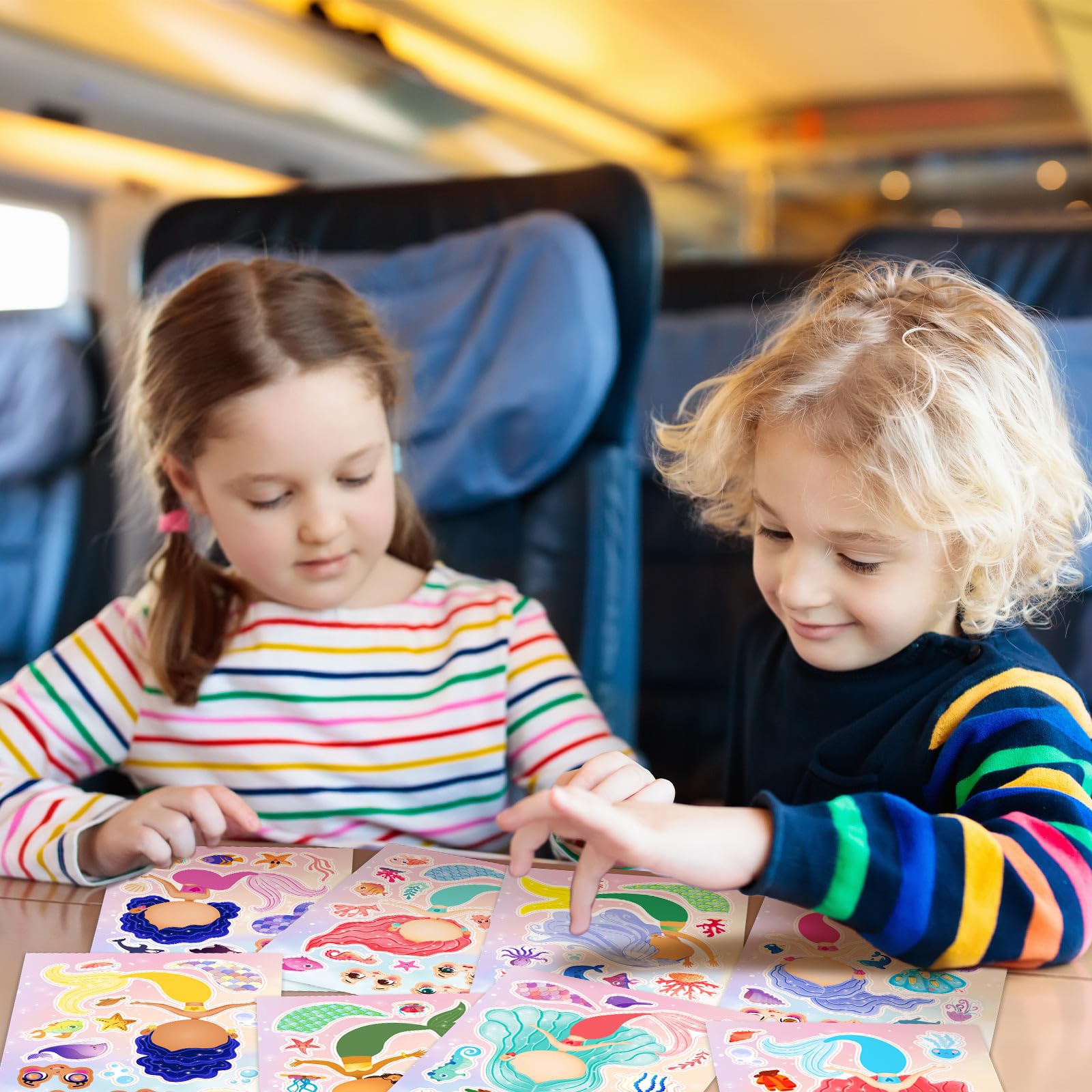 Kopokita vinyl stickers safe and eco-friendly for kids' crafts