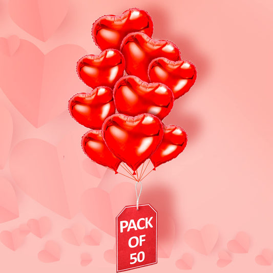 Kortes valentines decor kit heart balloons enhances proposals and anniversaries